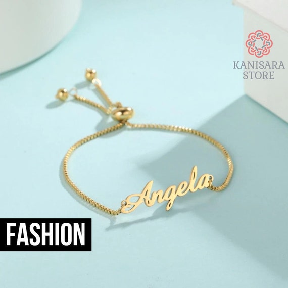 Skqir Personalized Custom Name Bracelet Stainless Steel Adjustable Bracelets  For Men Open Bangle Lover Jewelry Best Friend Gifts  Customized Bangles   AliExpress