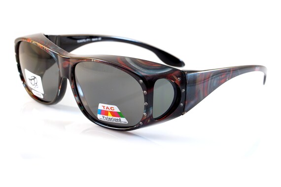 Sunglasses that fit over glasses with bling sale