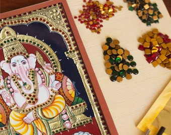 for larger paintings art supply 5 to 7mm 700 pack Tanjore Painting Stones