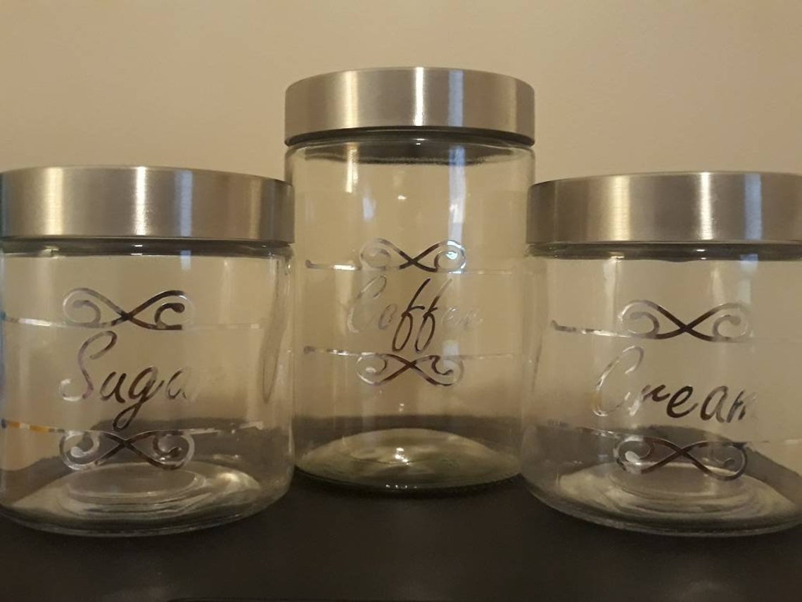 Coffee Cream Sugar Set Etsy