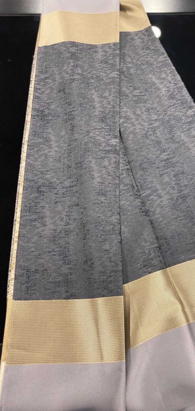 Curtains for Livingroom and Bedroomluxury Gray Gold Blue - Etsy