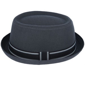 Classic Cotton Pork Pie Hat: A Lightweight, Breathable Twist on a Timeless Style for Men And Women image 4