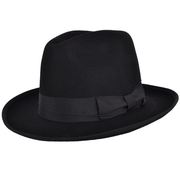 Wool Felt Rabbi Hat: Embracing Time-Honored Tradition in Esteemed Style