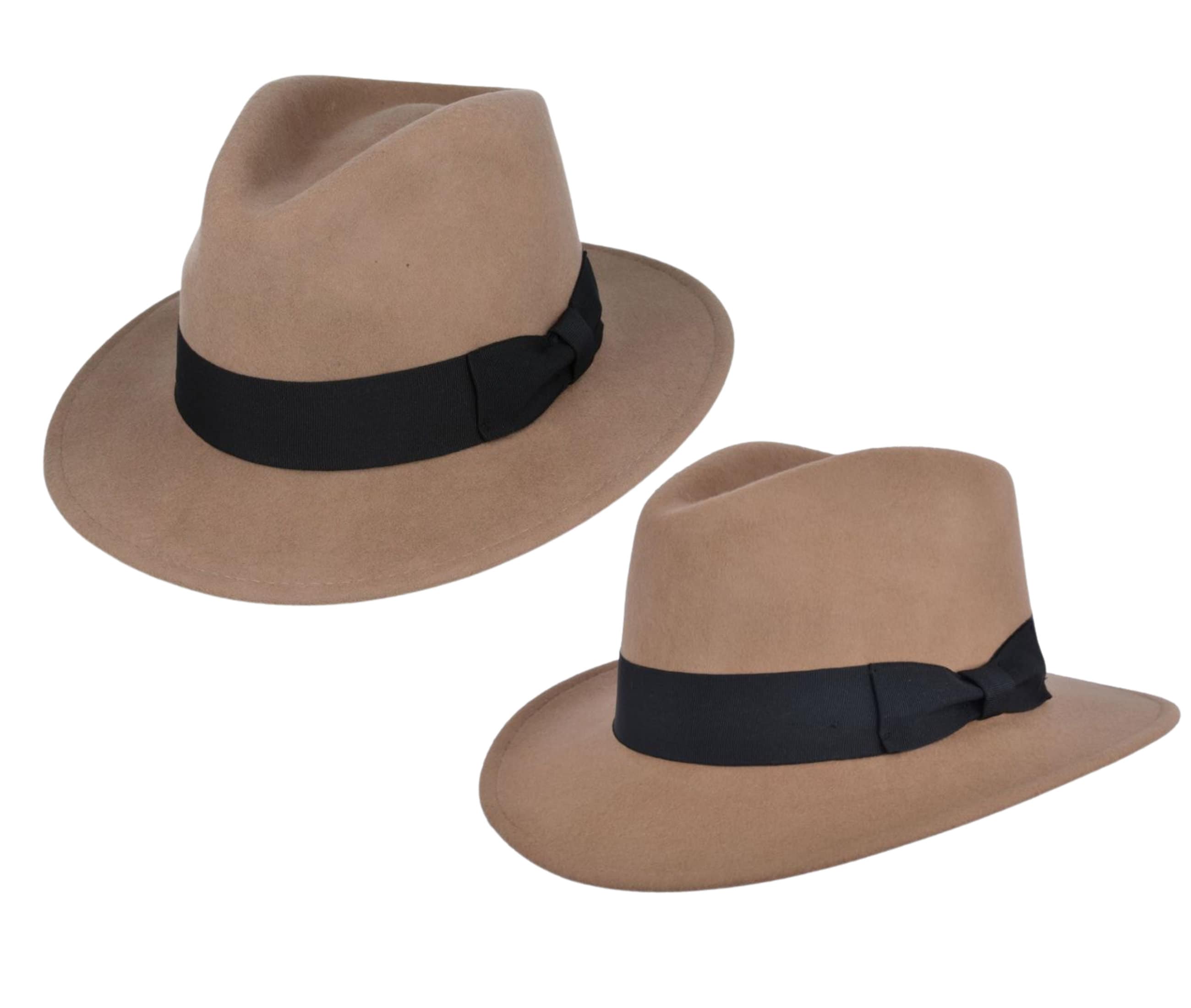Felt Hats For Women Mens Wide Brim Sun Roll Up Floppy Packable