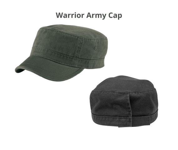 Atlantis Warrior Army Cap: Unisex Army Shape Cap With Stylish Design and  100% Cotton Material, Perfect for Any Casual Outfit - Etsy