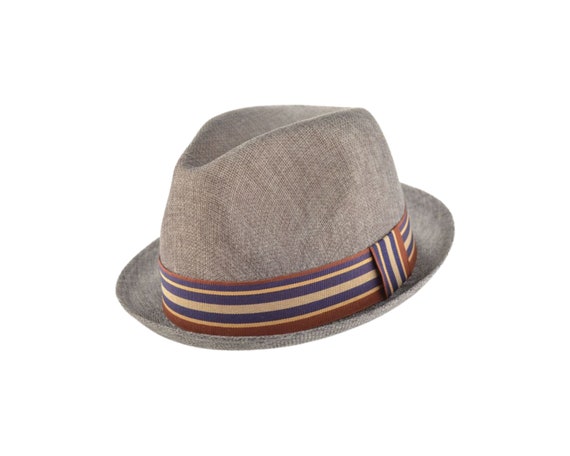 Colorful Unisex Summer Trilby Hat Stylish Sun Protection for Men
