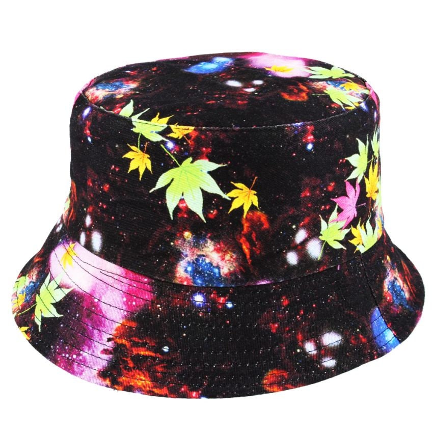 Elevate Your Style With the Reversible Green Leaf Bucket Hat