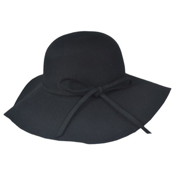 Wool Felt Winter Floppy Hat
