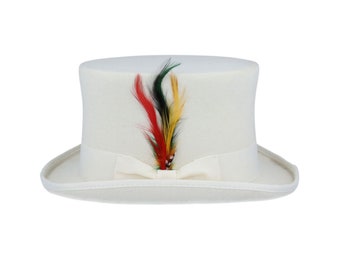 White Top Hat - Etsy