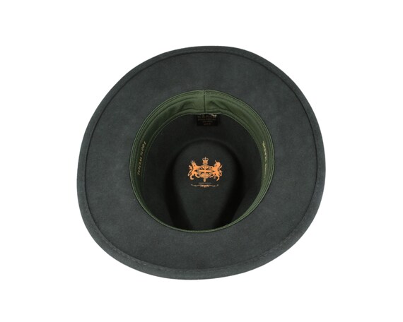 Crushable Wool Felt Fedora Hat Men 