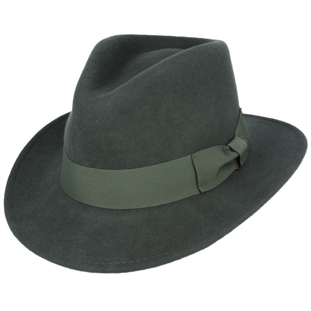 100% Wool Felt Crushable Fedora Hat: Effortlessly Stylish With ...