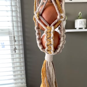 Macrame Produce Holder