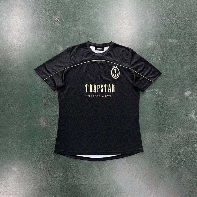 Trapstar Irongate Jersey Black 11 High Quality Luxury Mens Etsy