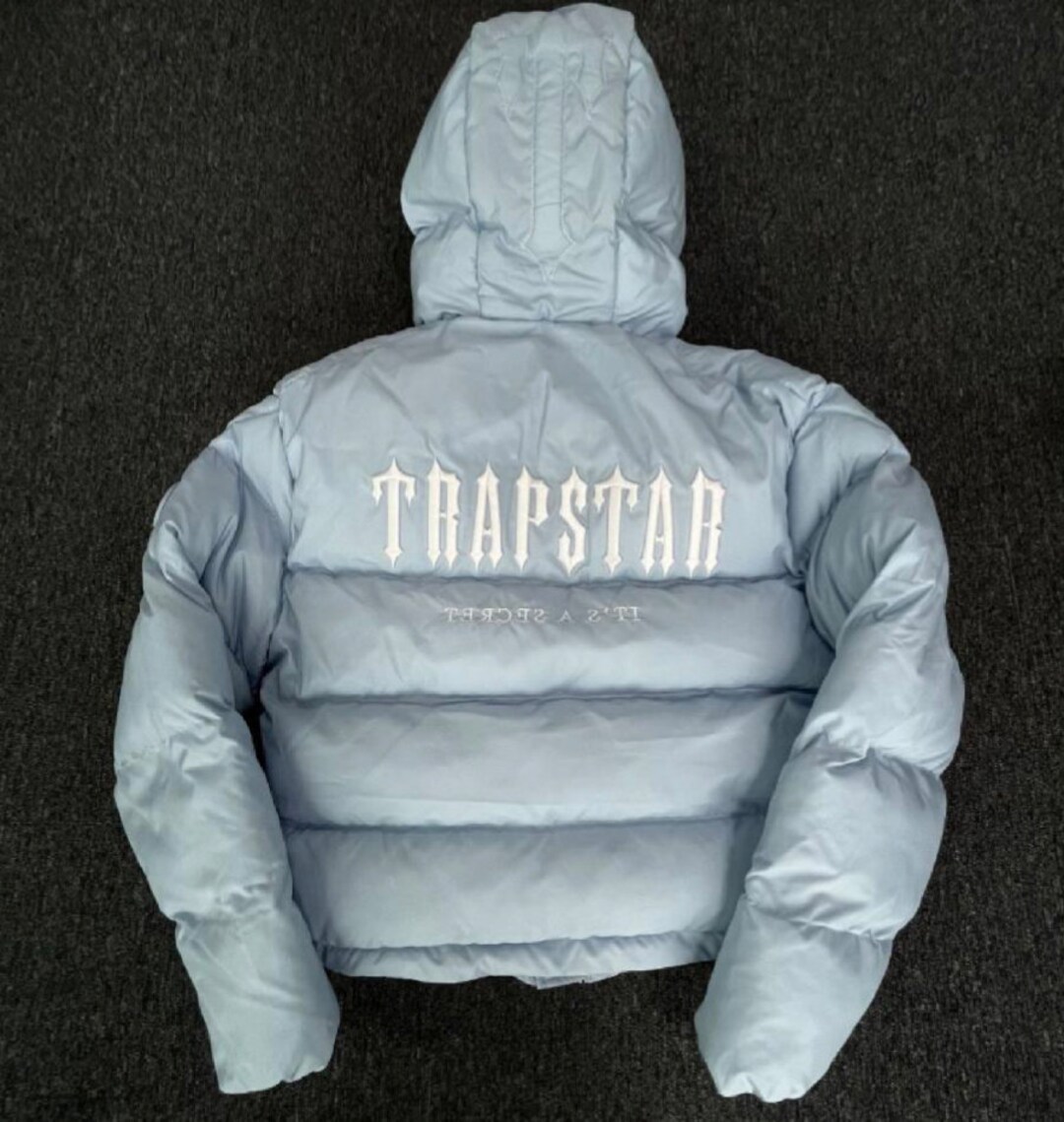 Trapstar Irongate T Jacke Blau 11 High Quality Luxus Herren Etsy Polska