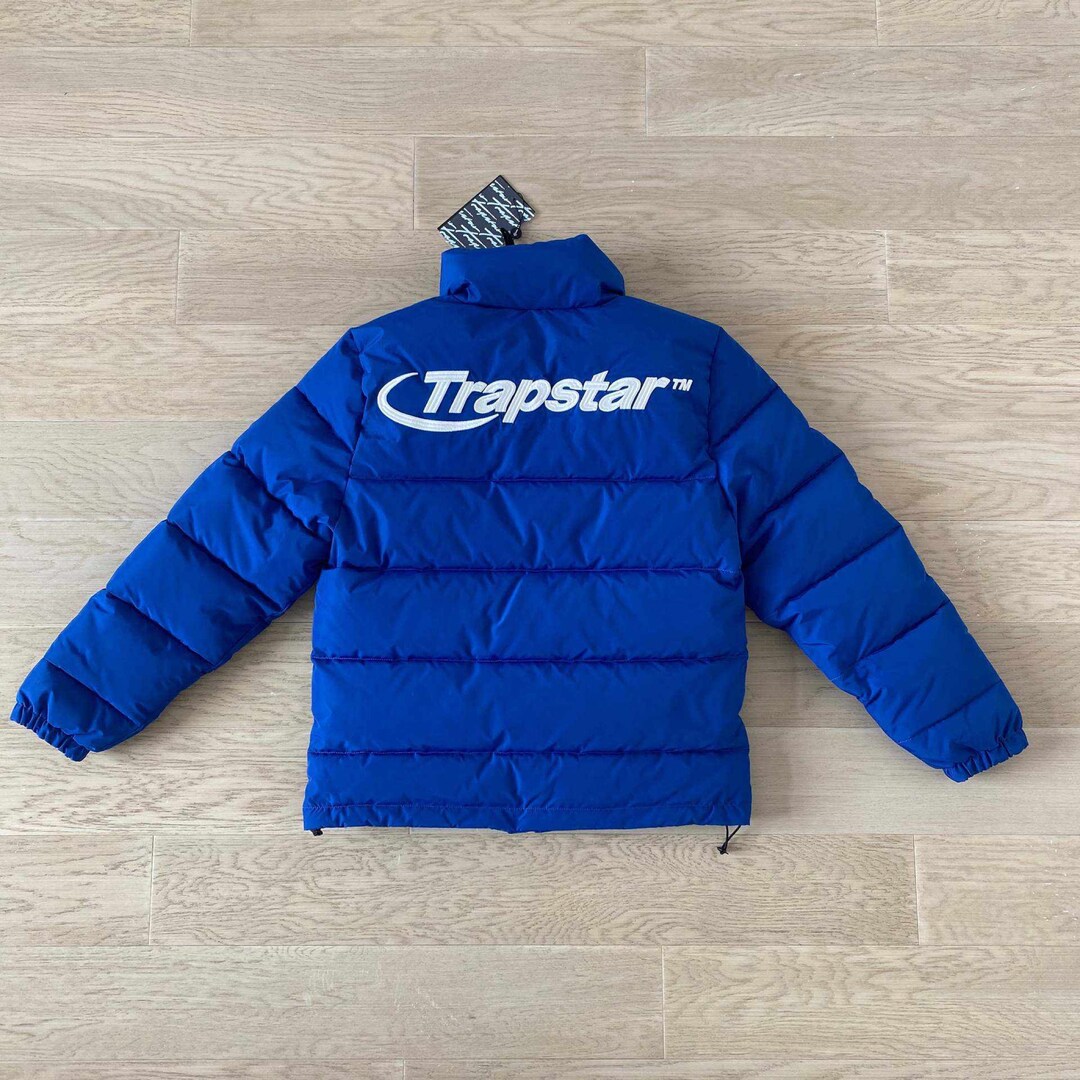 Trapstar Irongate T Jacket Shooters Blue/white 1:1 High - Etsy