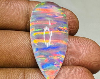 Excellent Quality Gilson Aurora Opal Doublet Loose Gemstone Opal Cabs Welo Fire Opal Ethiopian Aurora Opal Gemstone Use For Silver Jewelry