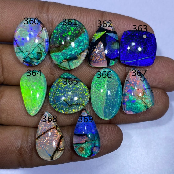 Sterling Monarch Opal Gemstone Cabochon AAA++ Australian