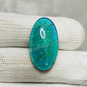 Sterling Monarch Opal Gemstone Opal Cabochon Loose Gemstone Monarc Opal Doublet Making For Silver Jewelry Monarch Opal Necklace Opal Fire