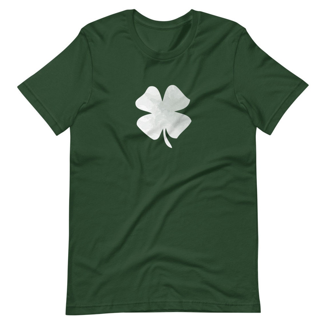Four Leaf Clover T Shirt Lucky Charm Short-sleeve Unisex - Etsy UK