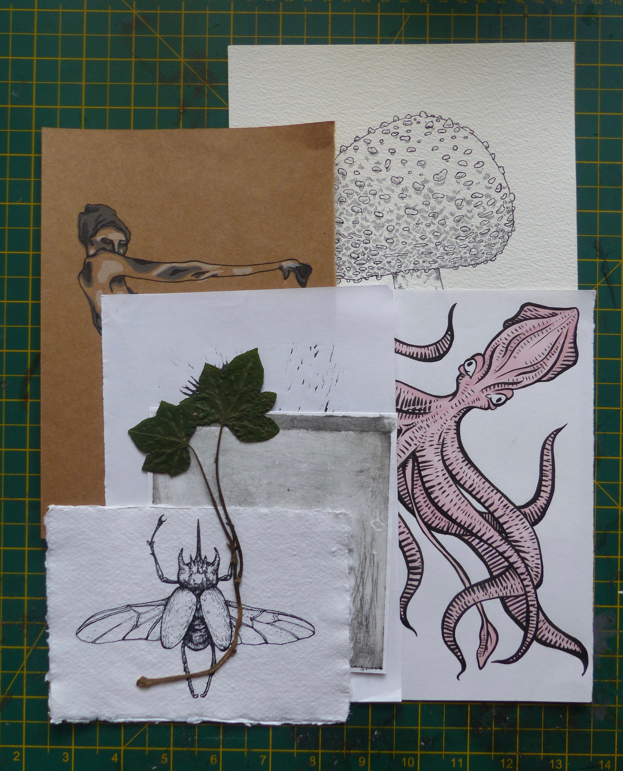 UNIQUE ORIGINAL ART surprise pack | Etsy