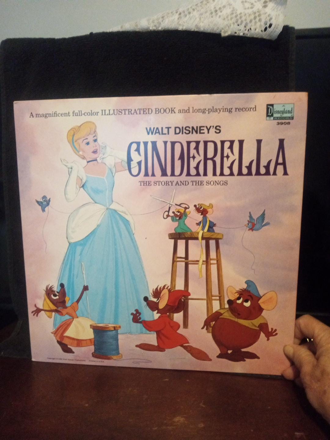 Disney - Walt Disney シンデレラ レコード Disneyland RECORD/ディズニーランドレコード・Vintage