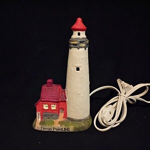 "Nachtlicht 18 cm in Tawas Point Light House