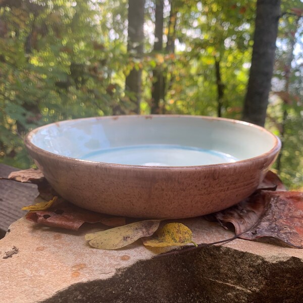 Handmade Pie Plate - Handmade Pie Dish, Pie Serving Dish, Casserole Dish