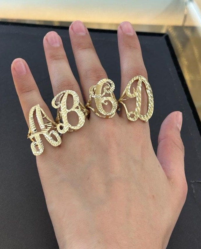 Big initial rings deals