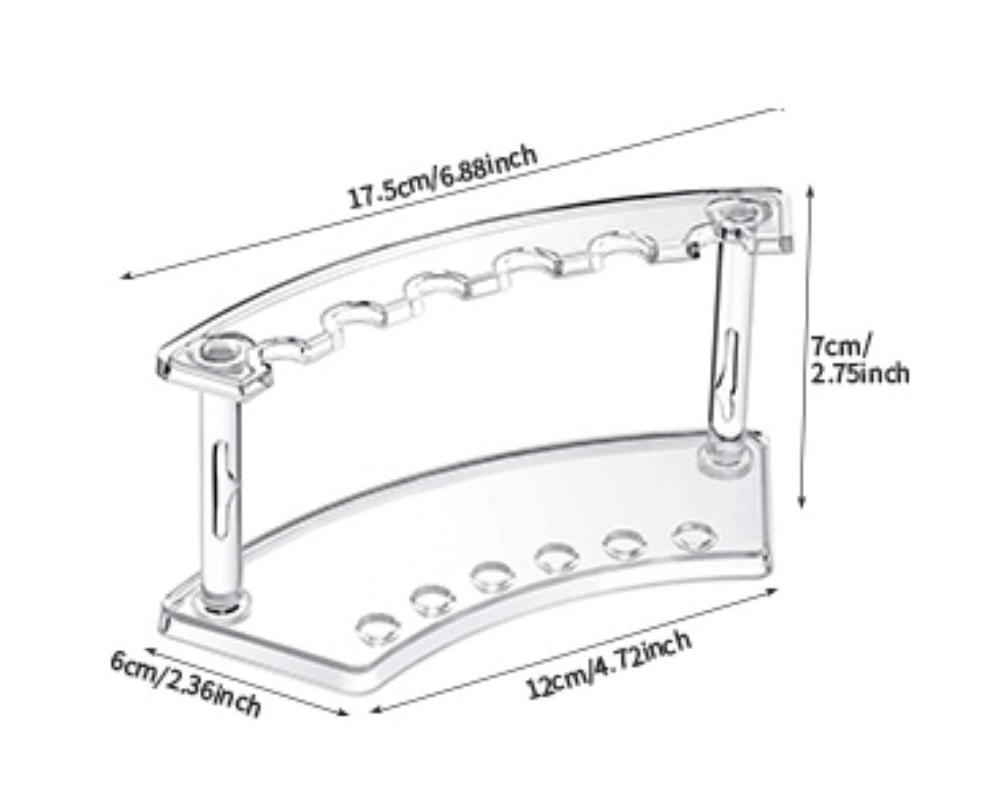 Pen Display Stand Pen Display Case Pen Holder Glitter Etsy