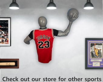 Jersey Display Wall Mount Basketball