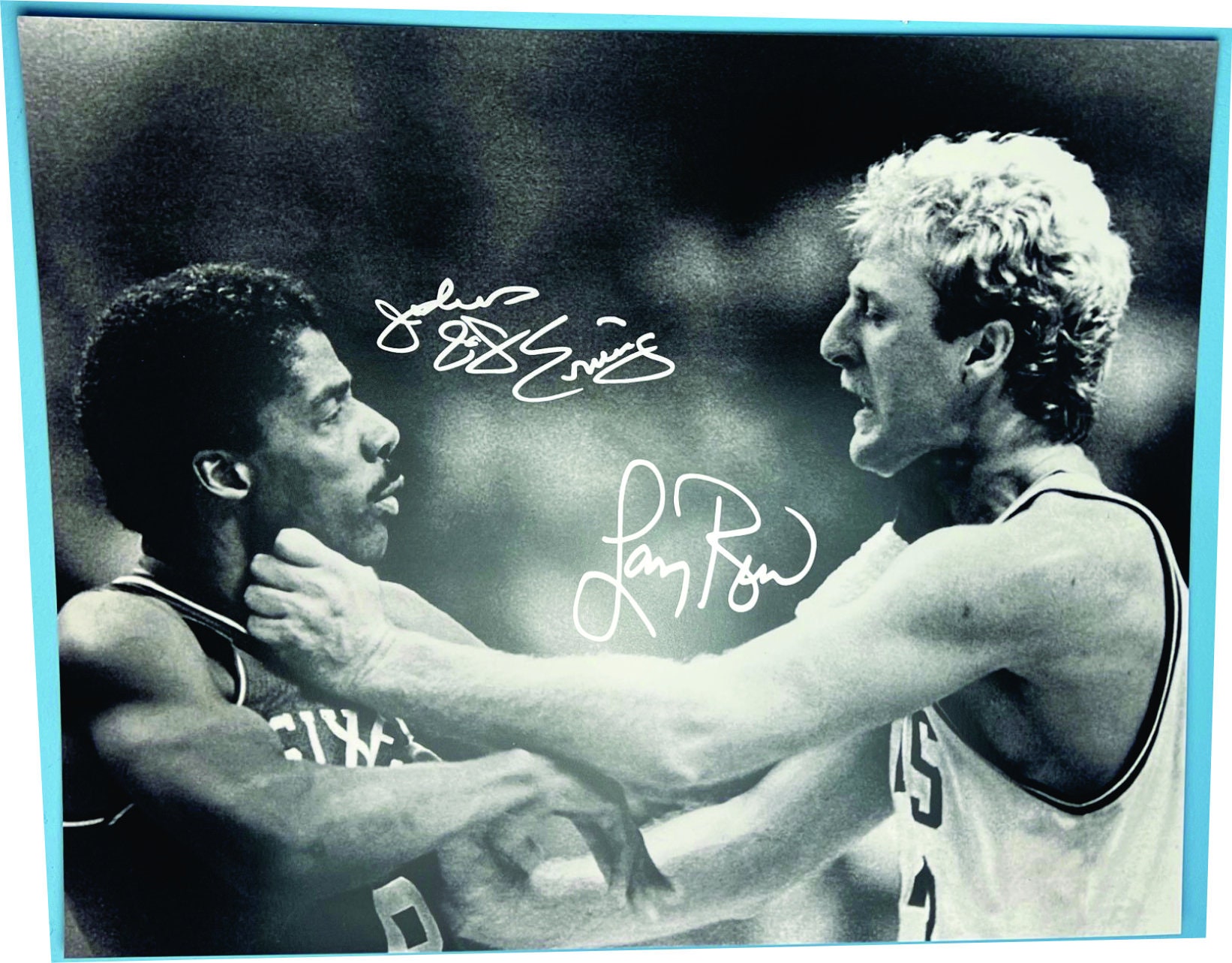 Julius dr J. Erving and Larry Bird 16 X 20 Photo Etsy