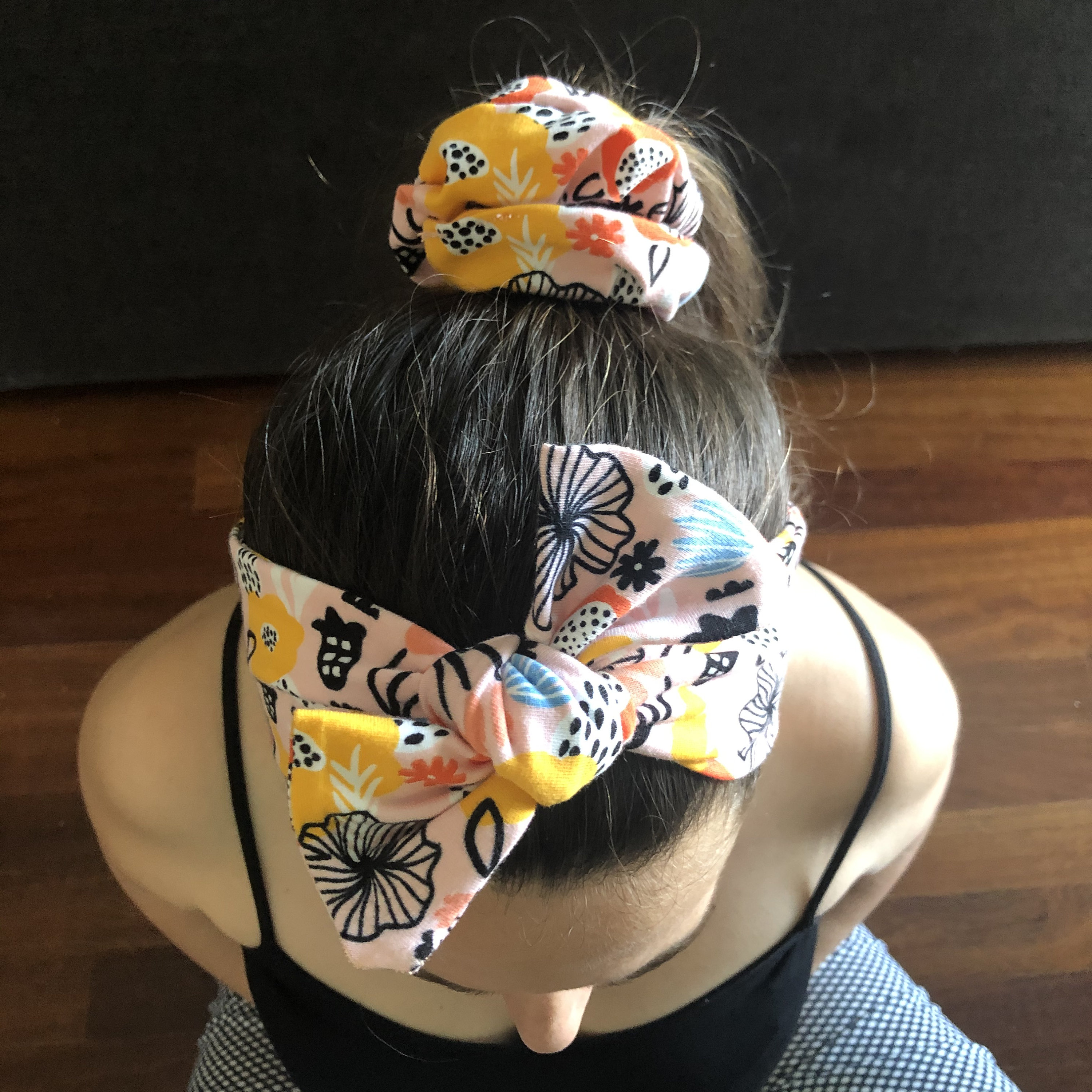 Headband and scrunchie set handmade headband and scrunchie | Etsy