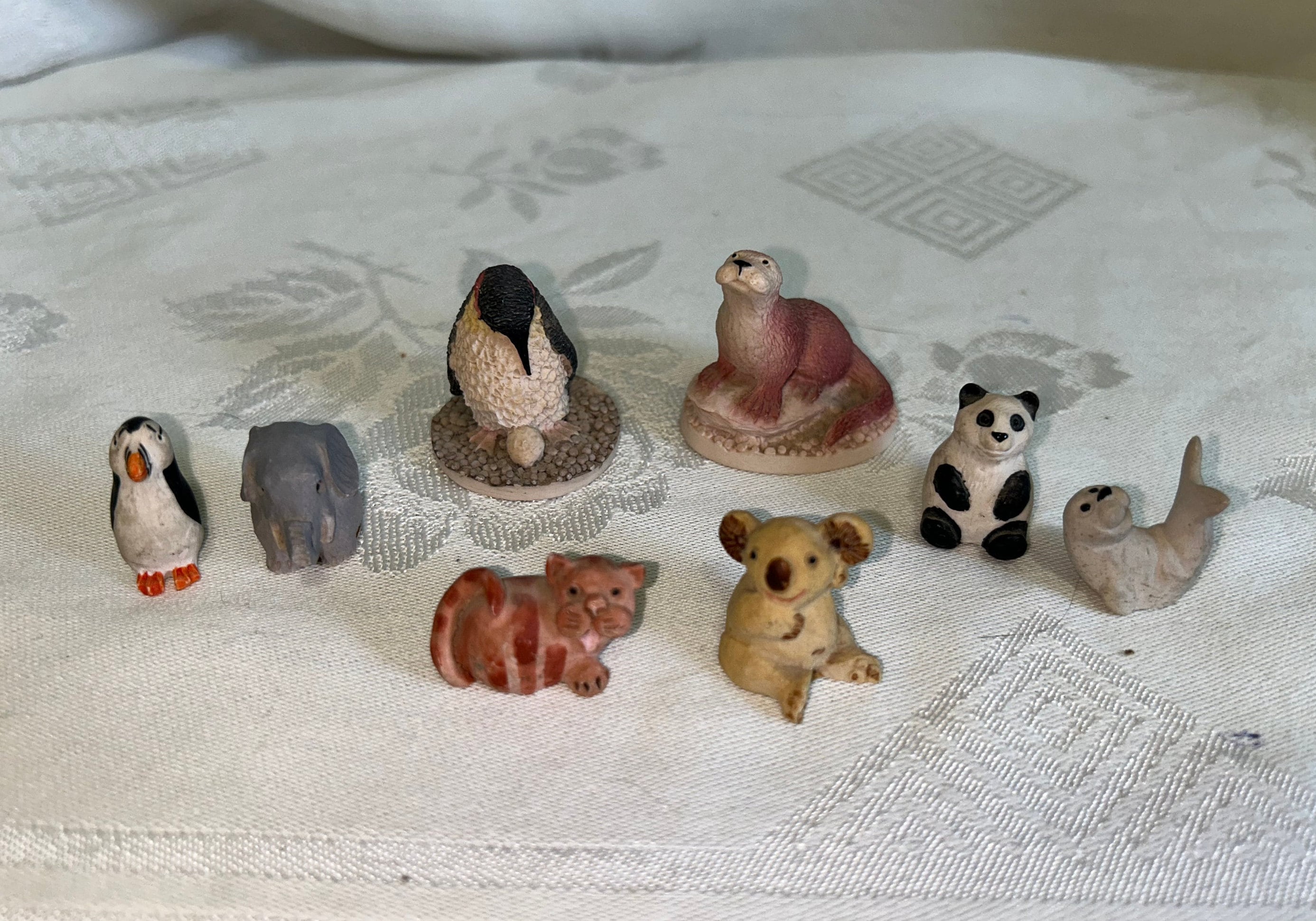 Figurines miniatures d'ours en peluche Peter Fagan, objets de collection en boîte - France