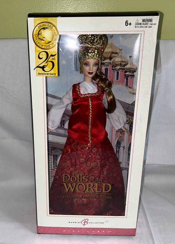 PRINCESS OF IMPERIAL Russia Barbie Pink Label Dolls of the