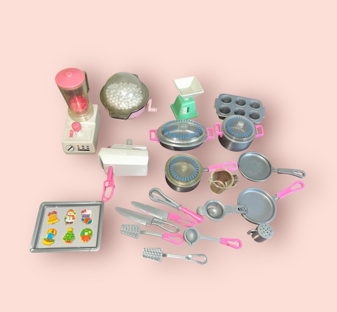 Accessoire Barbie Vintage Années 90 - Miniature Tyco Kitchen Littles Pepsi Cola - Occasion