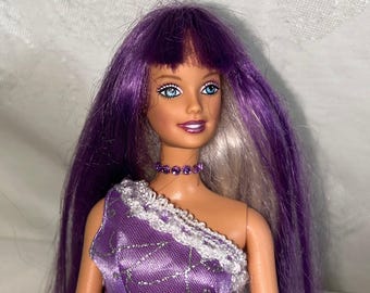 Rare Vintage 2001 Barbie Jam N Glam Doll 50257 With Hair