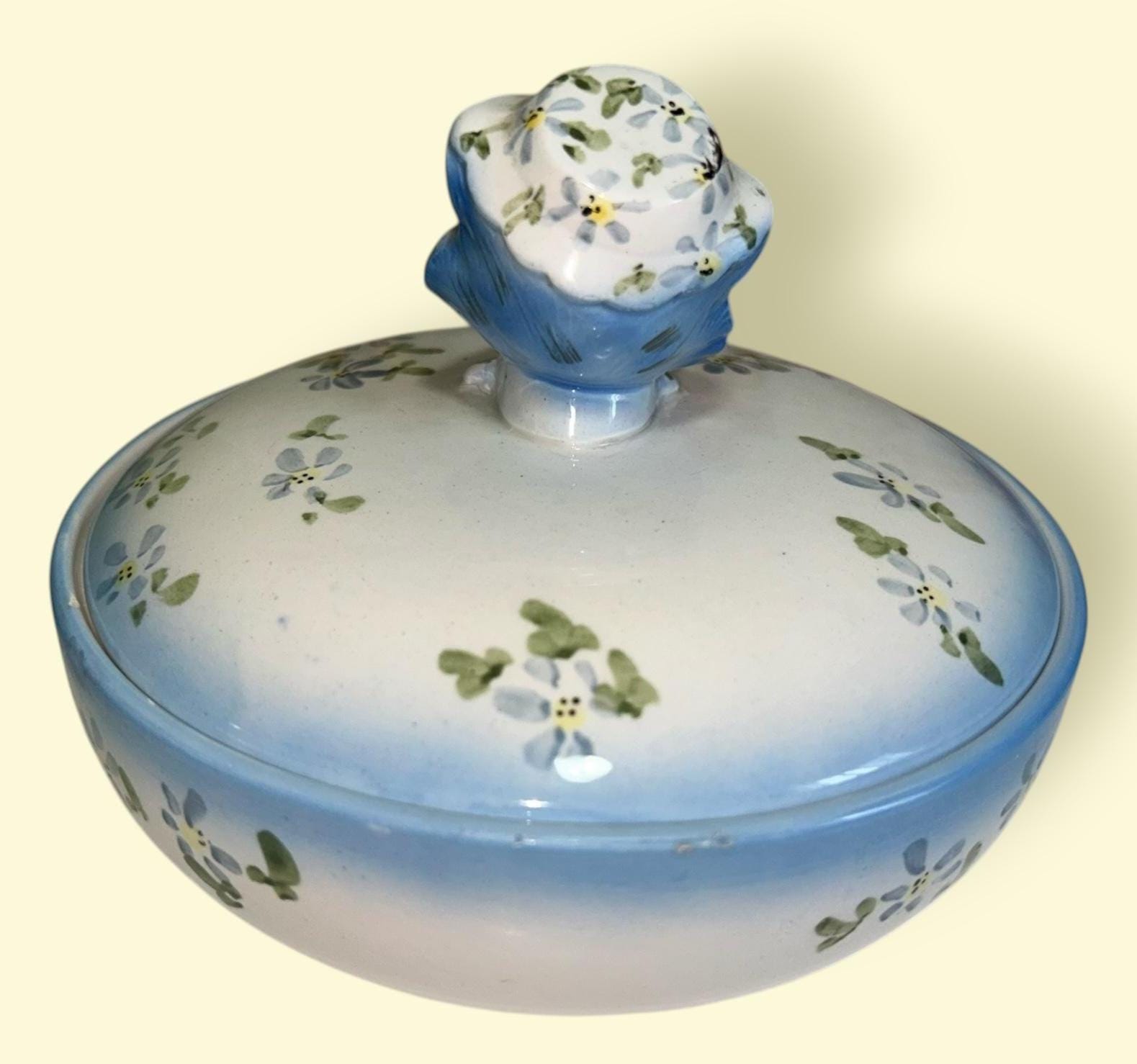 Rare LEFTON MISS PRISS Covered Candy Dish - Etsy