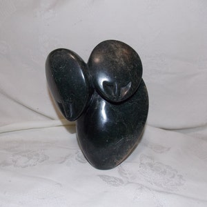 AFRICAN? STONE CARVING Signed Waido Kwani