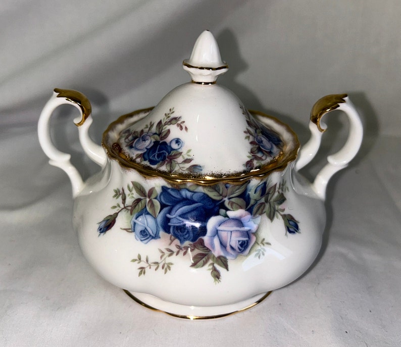 ROYAL ALBERT MOONLIGHT Rose Teapot, Sugar Bowl, Plates, Mugs and Cups & Saucers Sold Separately image 7