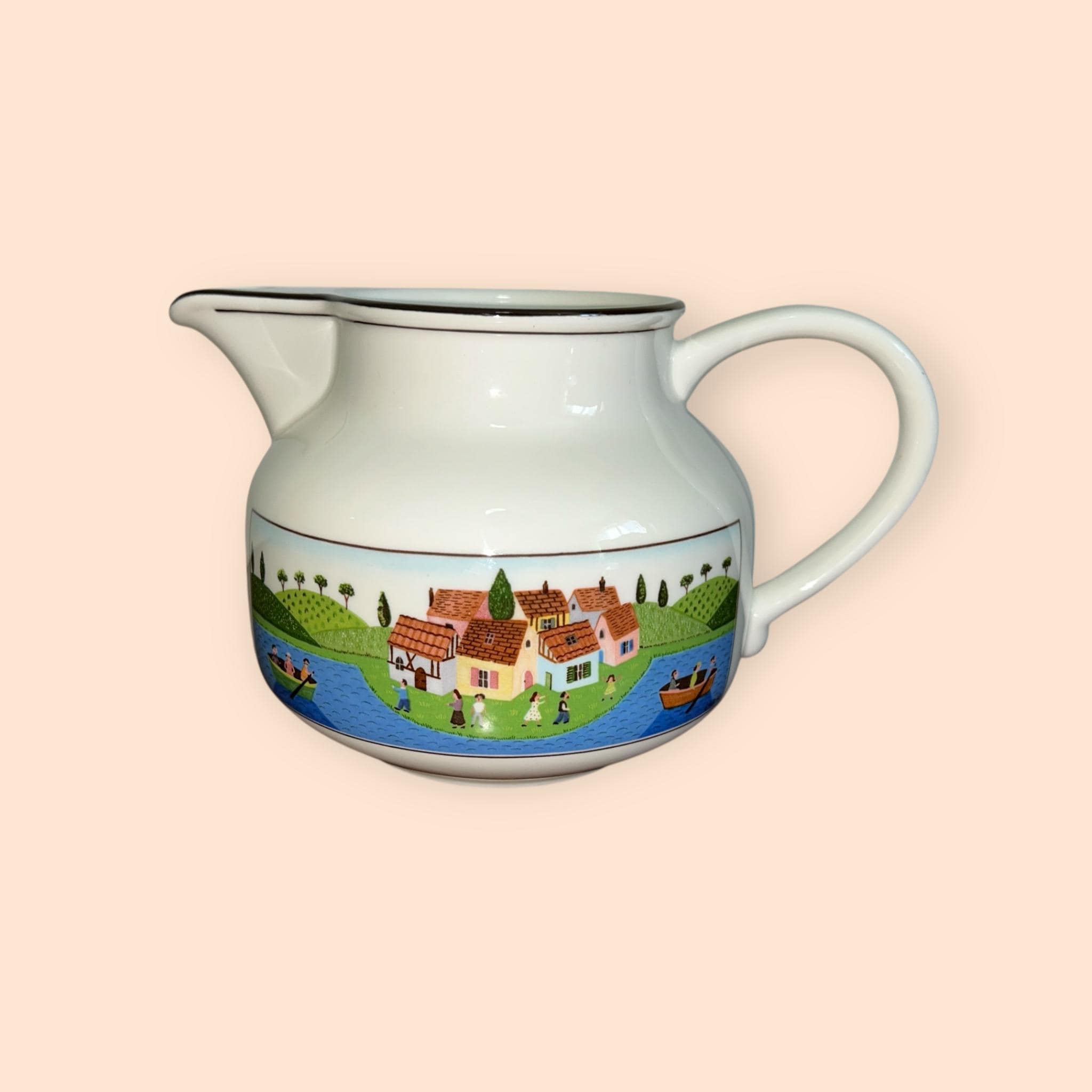 VILLEROY & BOCH NAIF デザイン 4カップ ティーポット 蓋なし - Etsy 日本