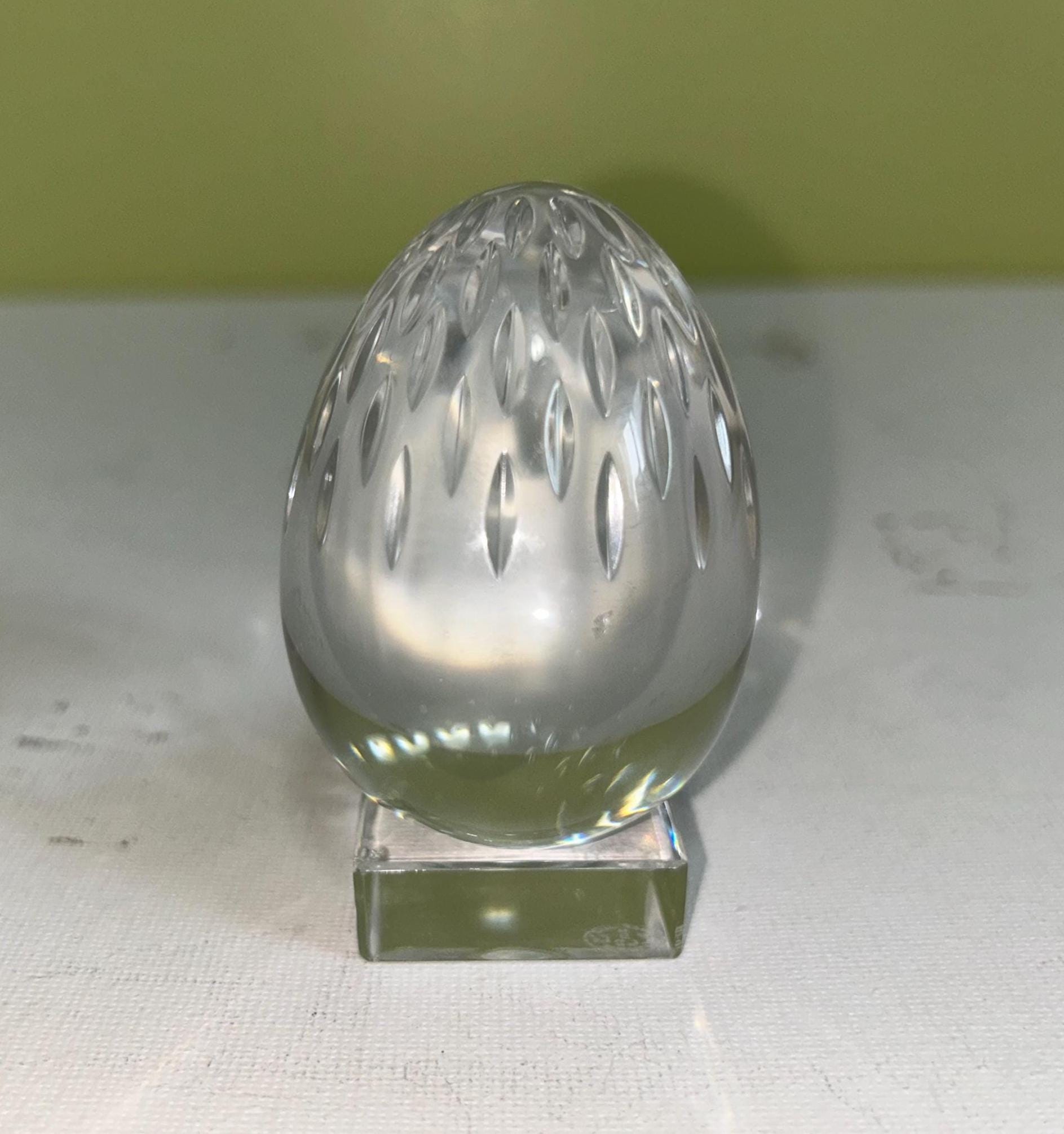 Baccarat Egg - Etsy