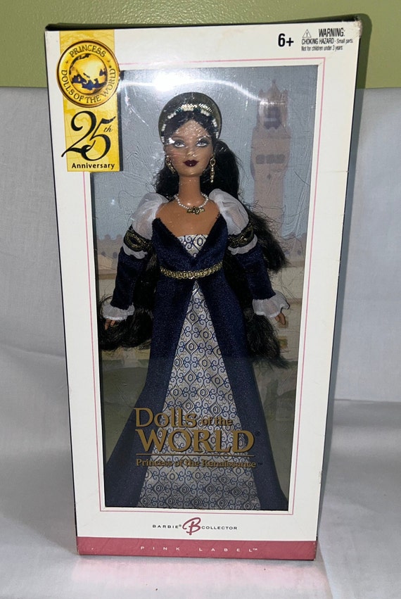 PRINCESS OF RENAISSANCE Barbie Pink Label Dolls of the World 25th 