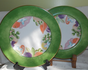 Vintage Laure Japy Limoges Tulipes Bowl Salad Dessert Plate