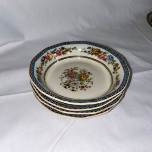 Set of 4 LIMOGES HAVILAND CHAMPLAIN 5&quot; Fruit/Dessert Bowls Made For Nerlich & Co. Toronto