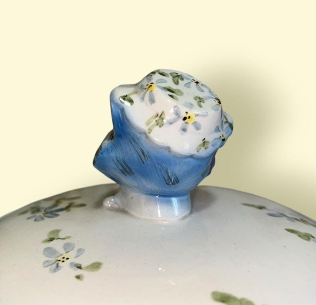 Rare LEFTON MISS PRISS Covered Candy Dish - Etsy
