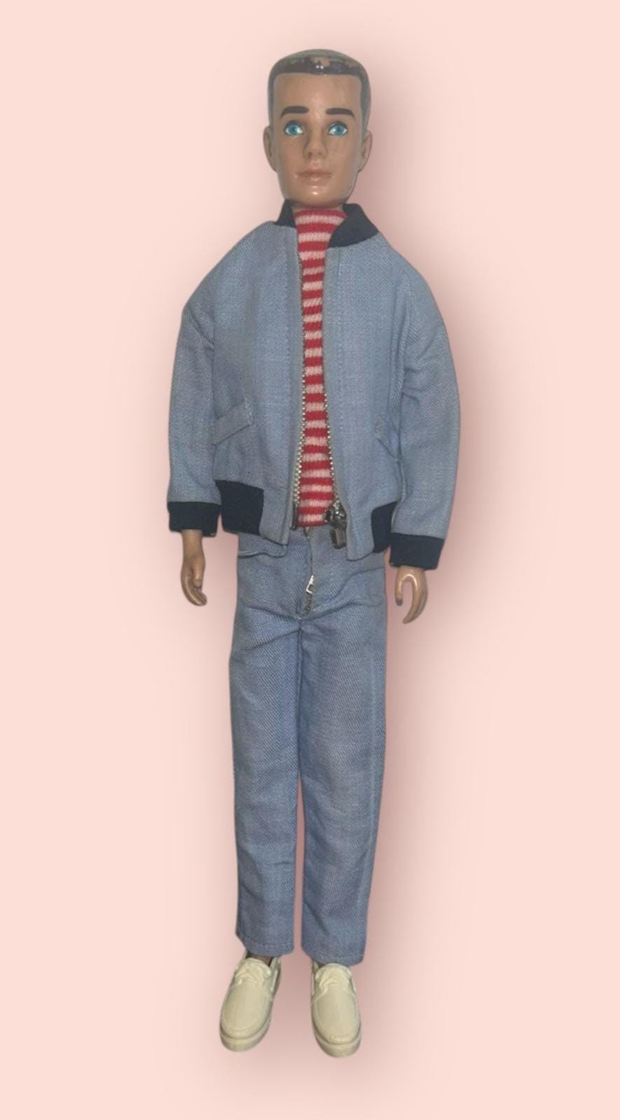 Barbie Ken Skieur Vintage 1960 – Mattel, Fabriqué Au Japon, NRFB, édition Limitée