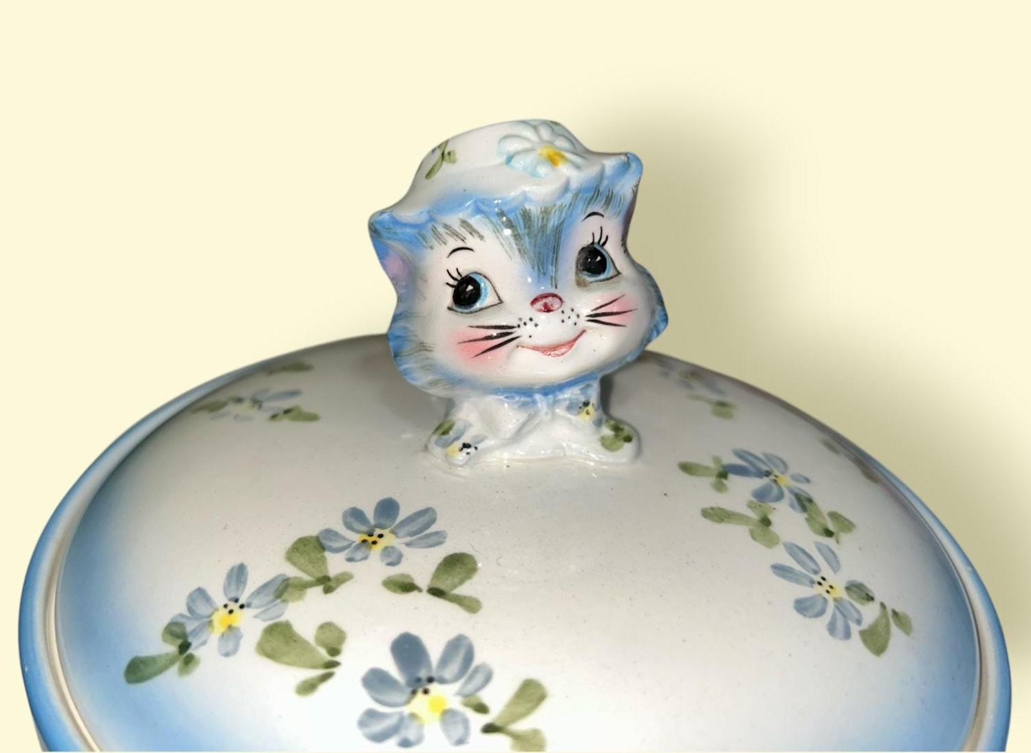 Rare LEFTON MISS PRISS Covered Candy Dish - Etsy