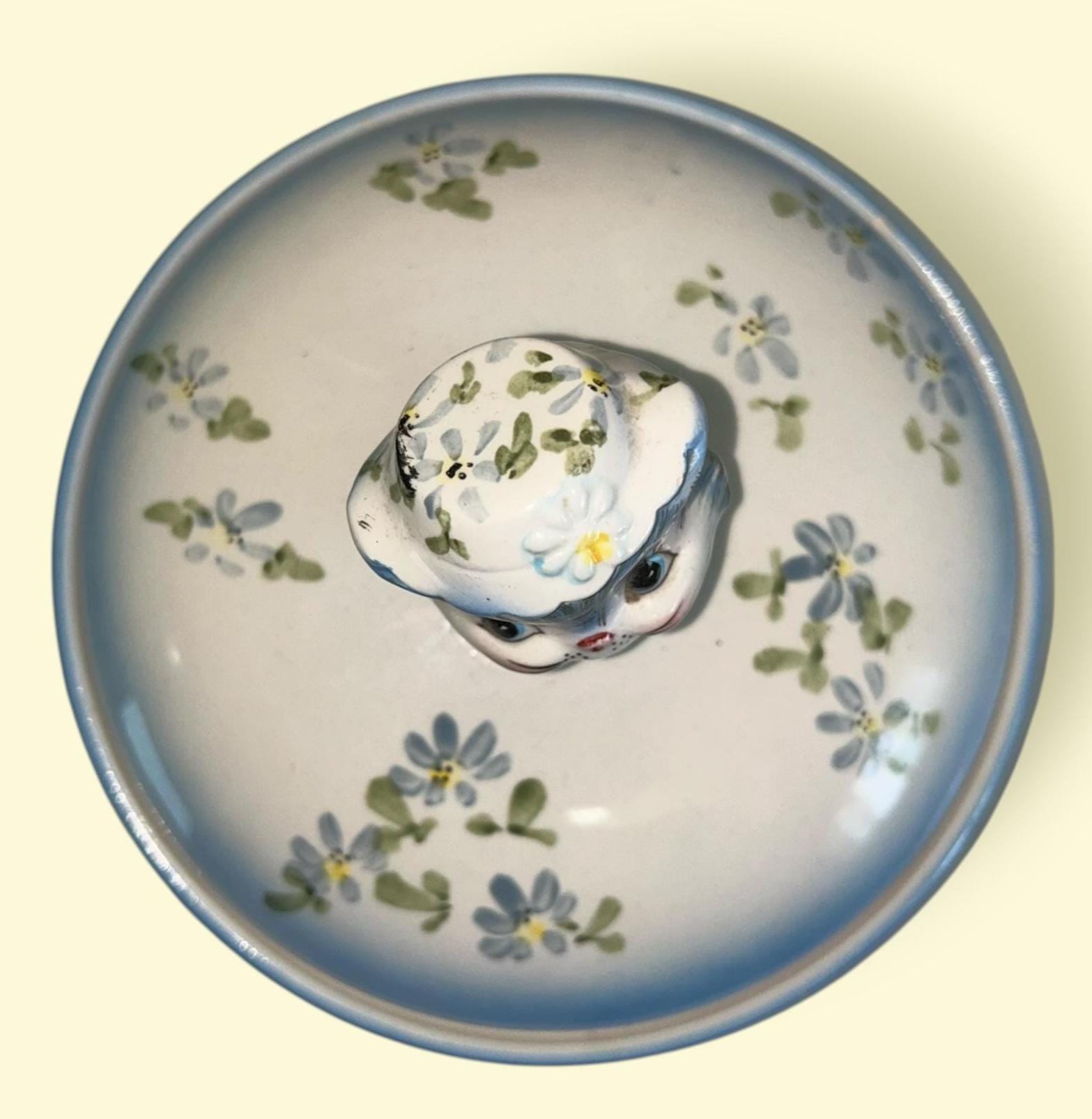 Rare LEFTON MISS PRISS Covered Candy Dish - Etsy