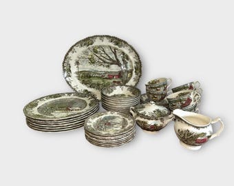 JOHNSON BROTHERS FRIENDLY Village Dinnerware Serving Ware***Sold Separately**