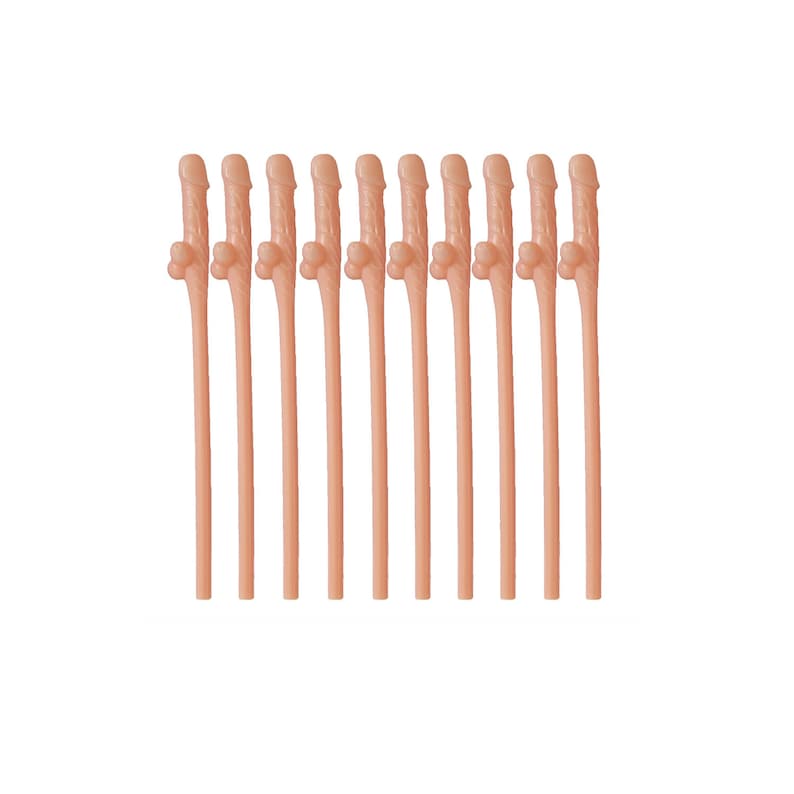 Willy Straws Hen Party Night Out Novelty Sucking Drinking Straws imagem 4